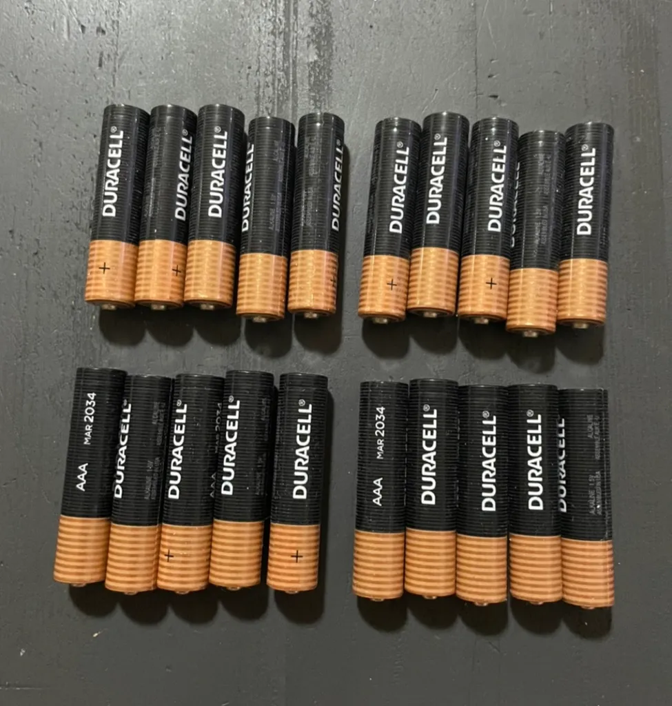 Unused AAA Batteries x 20 photo 1