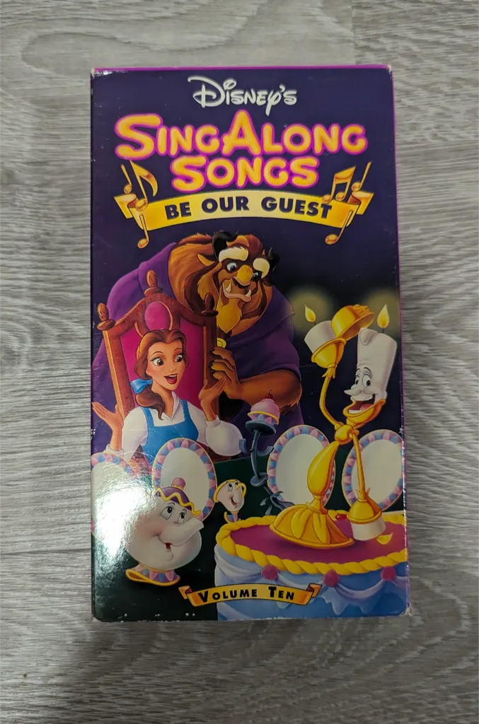 Disney Sing-Along Songs: Be Our Guest VHS Movie photo 1