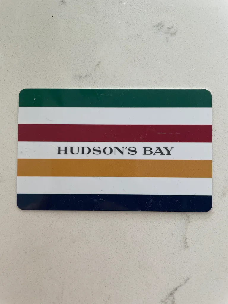 $50 Hudson’s Bay Gift Card photo 1