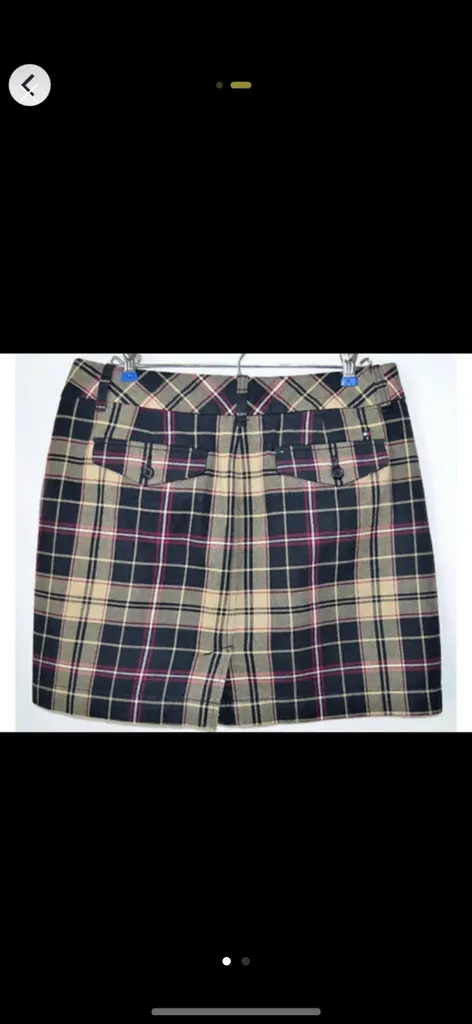 Tommy Hilfiger plaid skirt photo 1