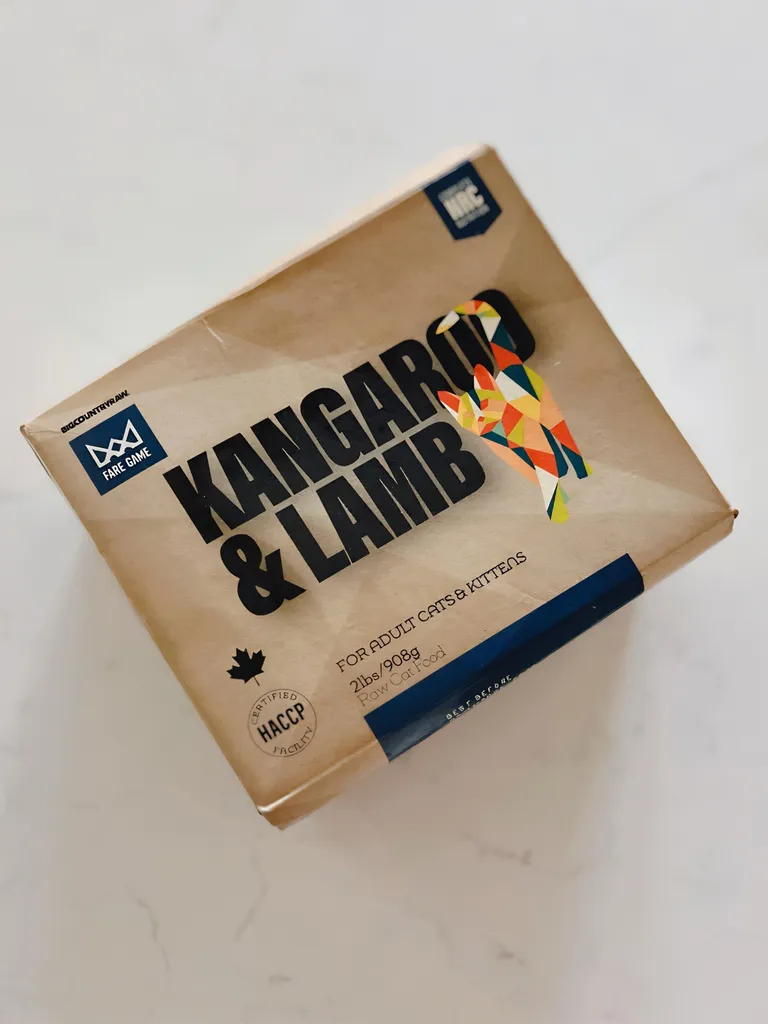 Frozen Raw Cat Food (High Protein) photo 1