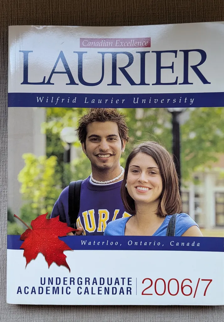 Wilfrid Laurier University Undergraduate Academic Calendar  photo 1