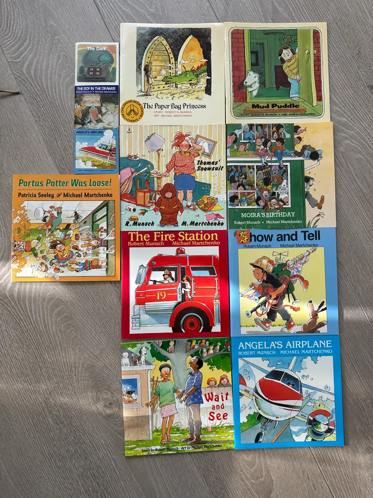 Vintage Robert Munsch / Michael Martchenko Children’s Books photo 1