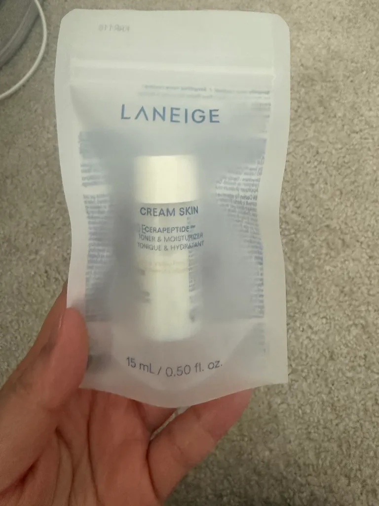 Laneige cream skin cerapeptide toner and moisturizer   photo 1