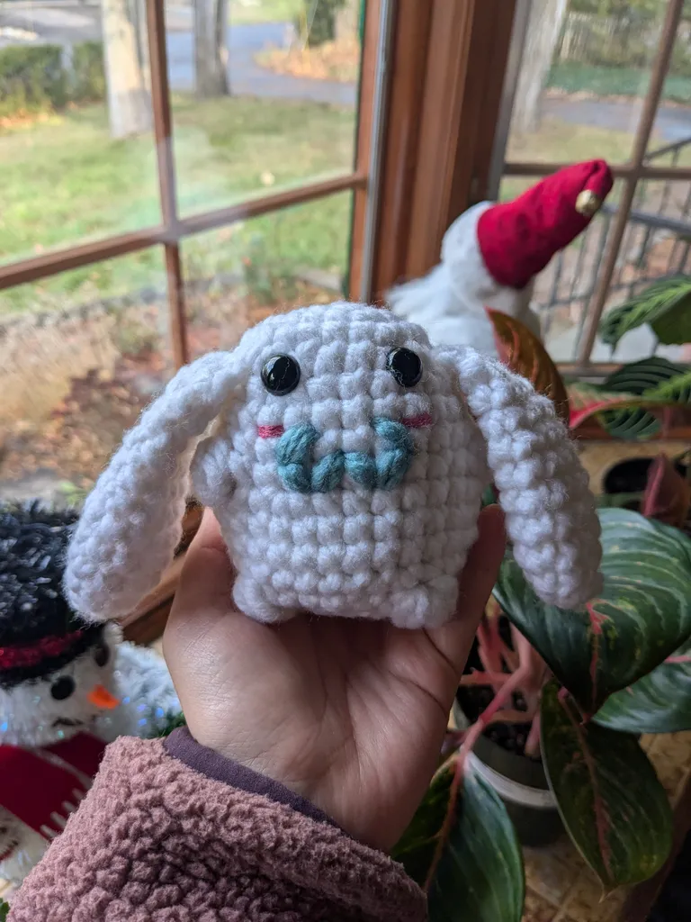 Cinnamoroll Crochet Plushie photo 1