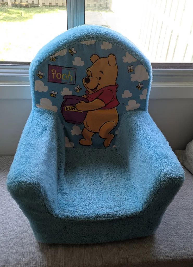 Winnie the Pooh Toddler Chair - Blue  photo 1