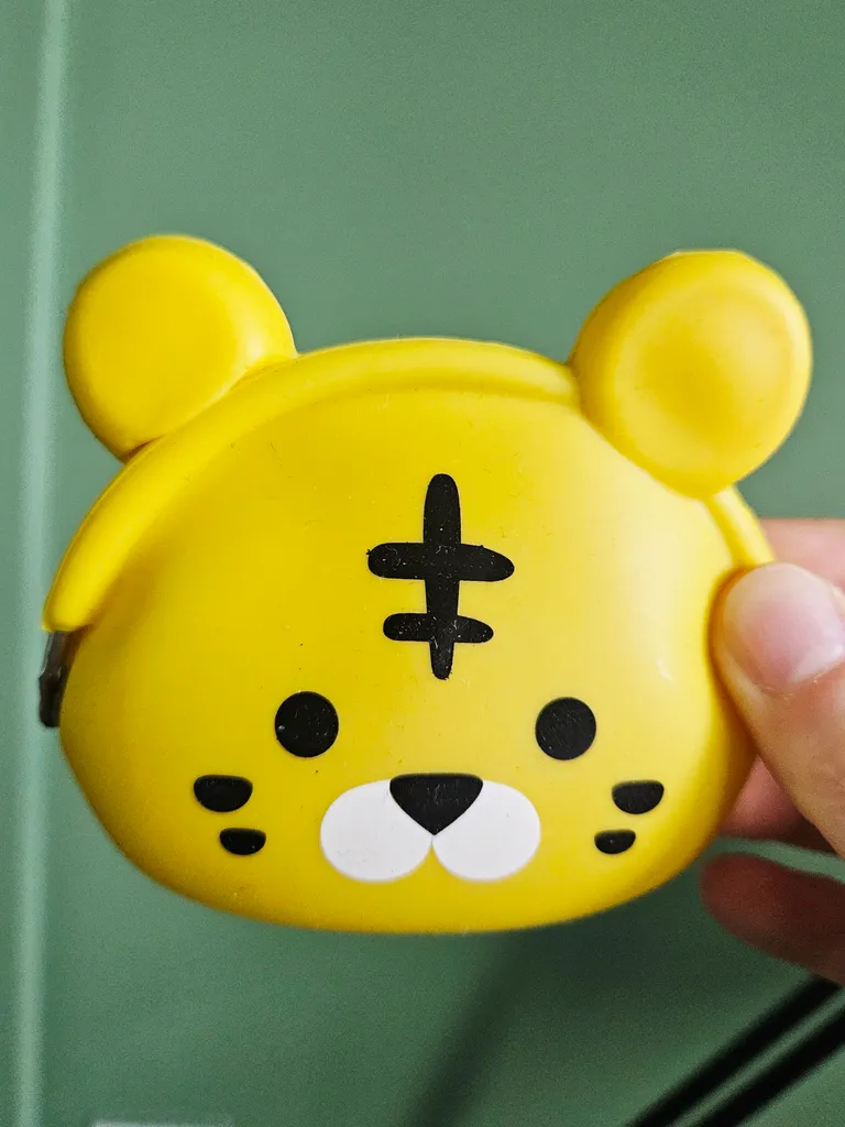 Yellow Tiger Coin Purse photo 1