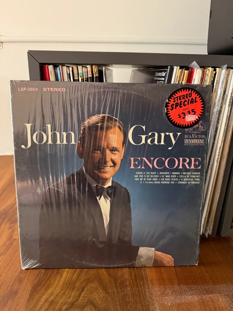 John Gary “Encore” Jazz Vinyl Record photo 1