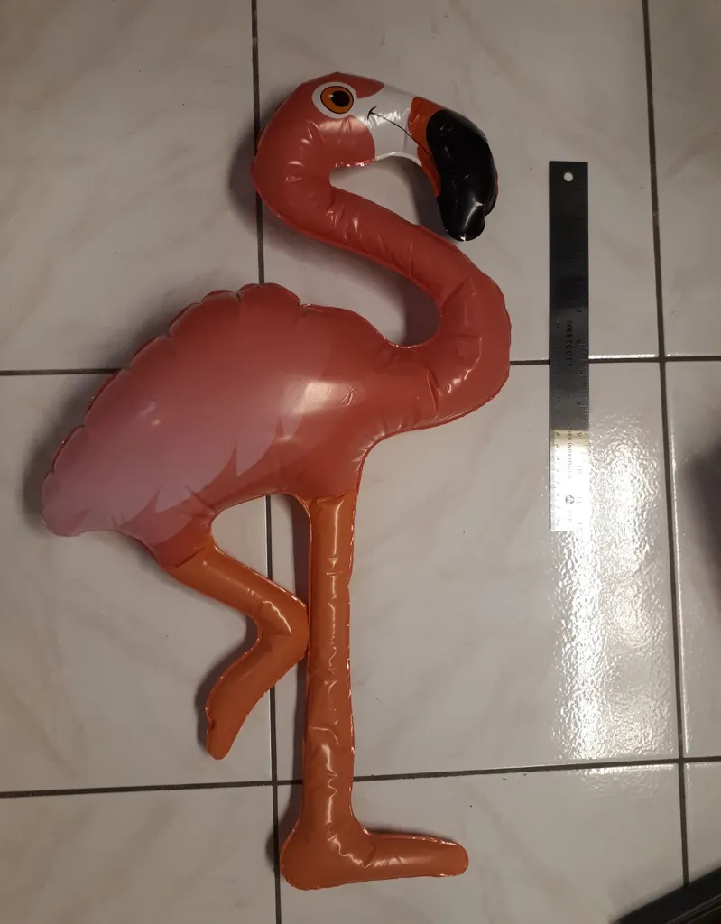 Inflatable Pink Flamingo! photo 1