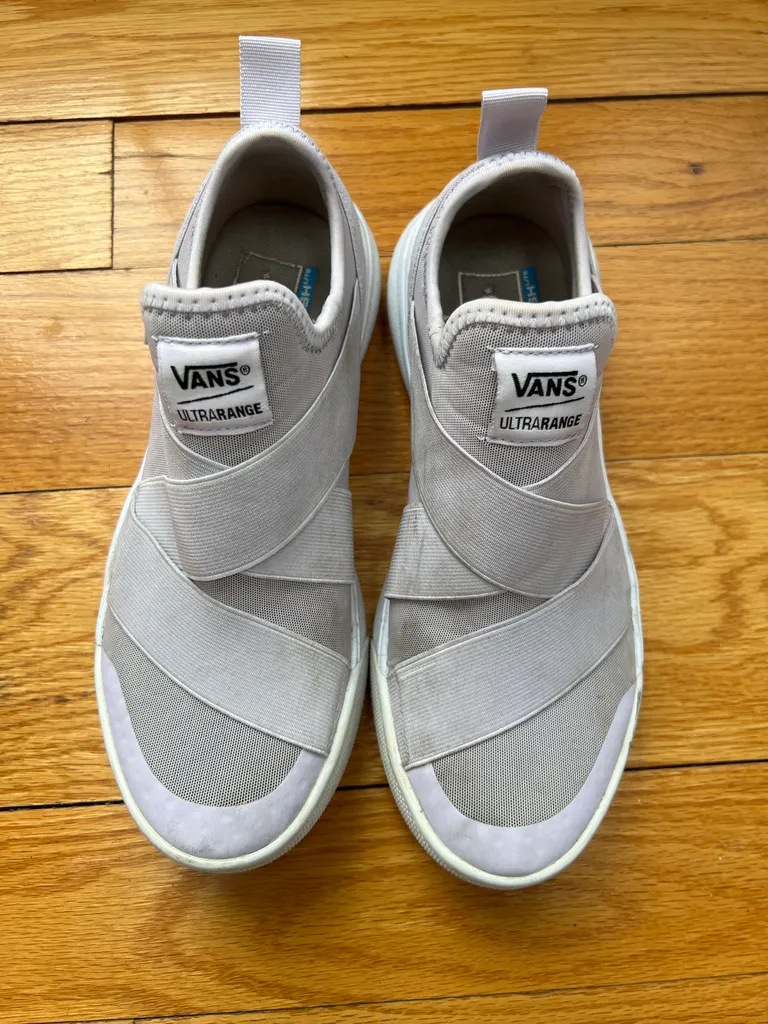 Vans UltraRange Lavender Sneakers, W8.5, EUC photo 1