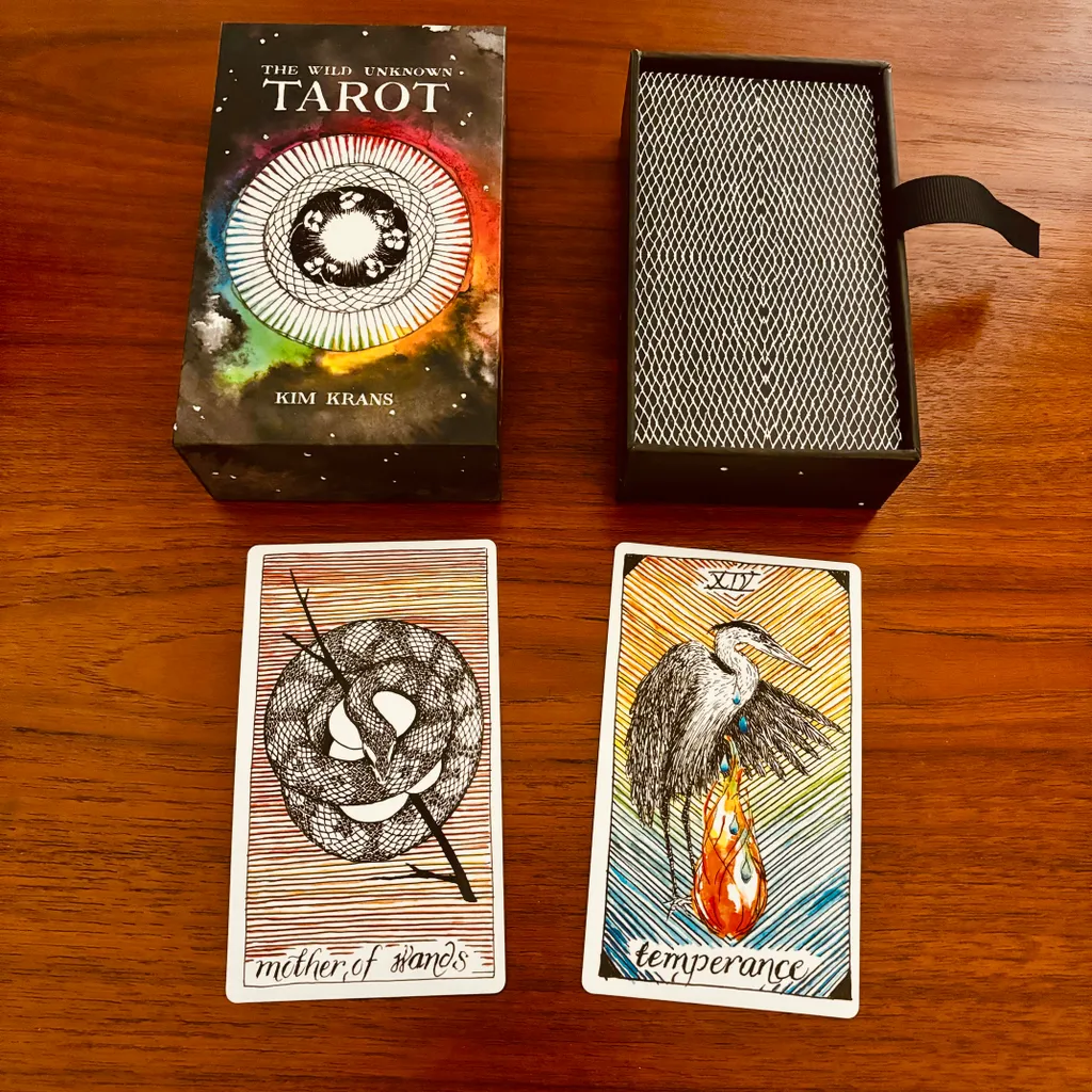 *New* The Wild Unknown Tarot Deck photo 1