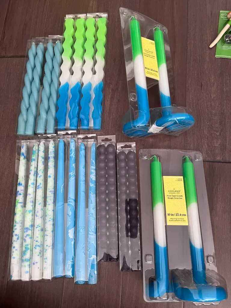 Variety of candles  photo 1