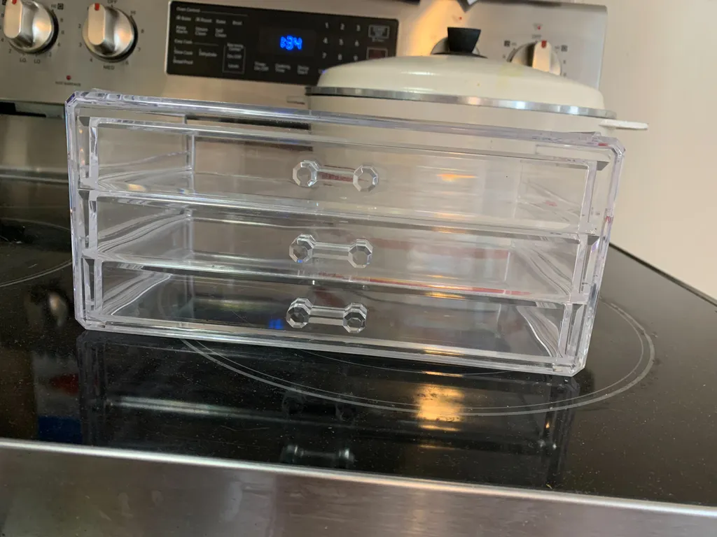 Acrylic Make-Up Organizer Drawers photo 1