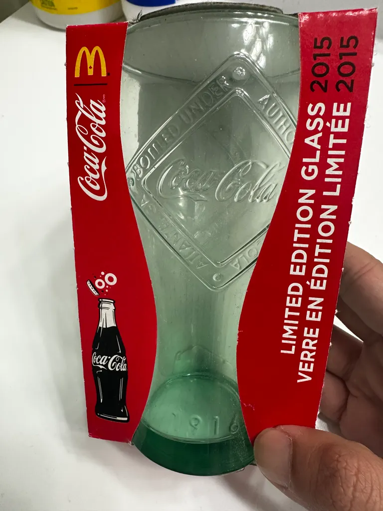 McDonald’s Coca Cola 2015 Limited Edition 1915 Classic Glass  photo 1