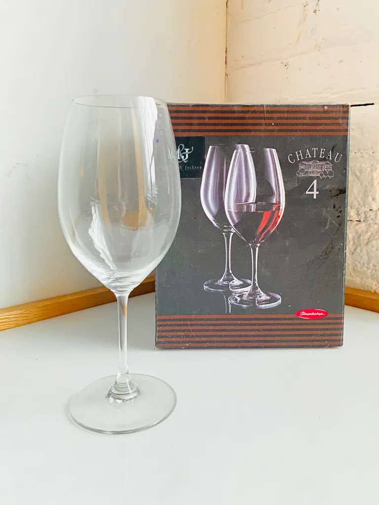 Set of 4 Bordeaux red wine glasses - Riedel Sommerliers copycat photo 1