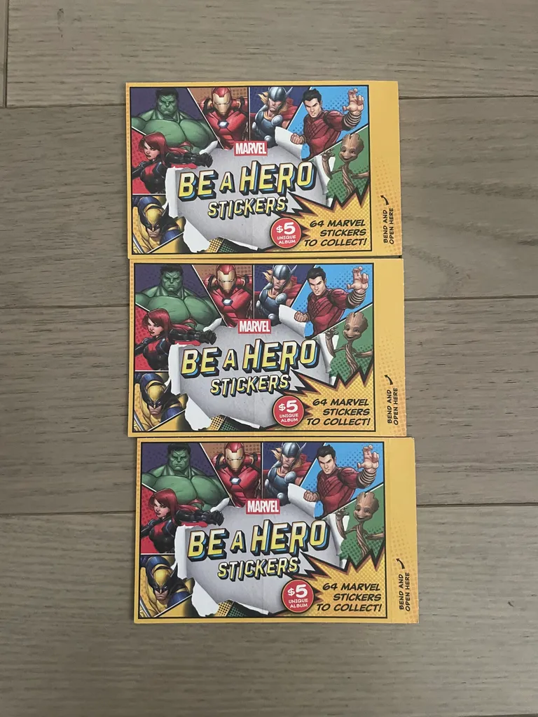   🆕 marvel stickers photo 1