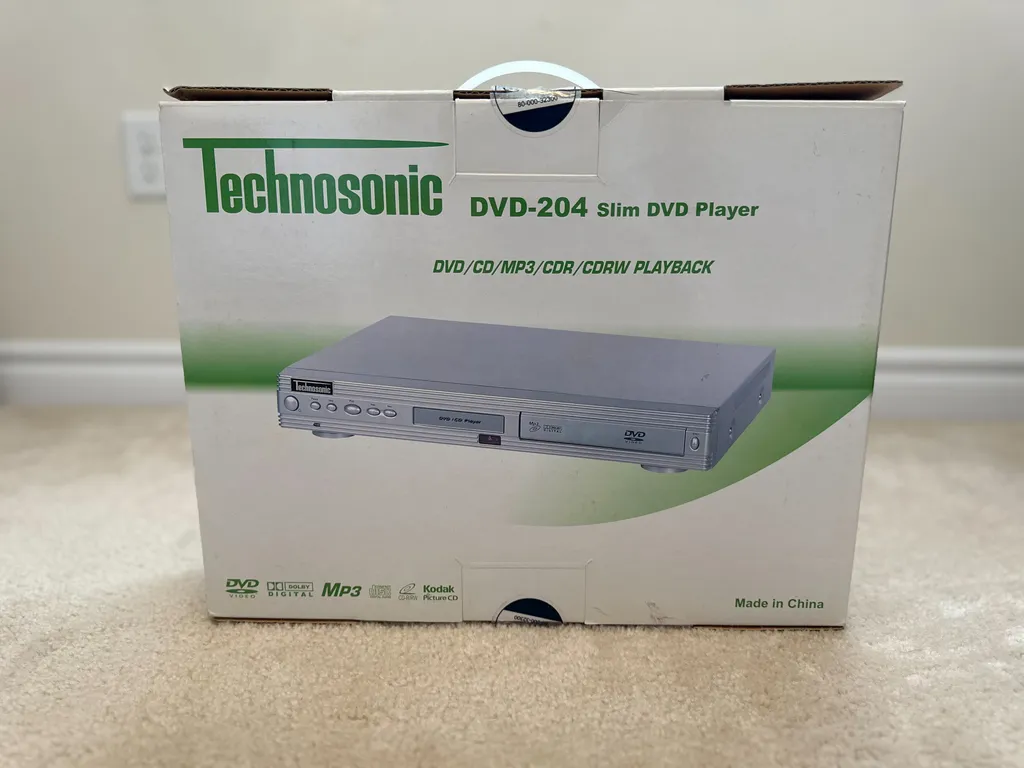 Technosonic Slim DVD Player photo 1