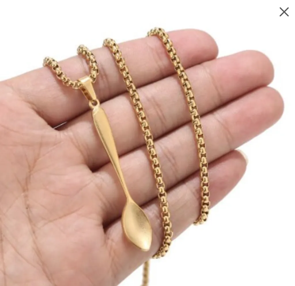 Spoon Necklace  photo 1