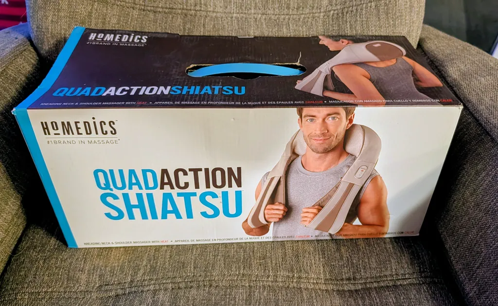 Brand New HoMedics Quad Action Shiatsu Massager with Heat  Selli photo 1