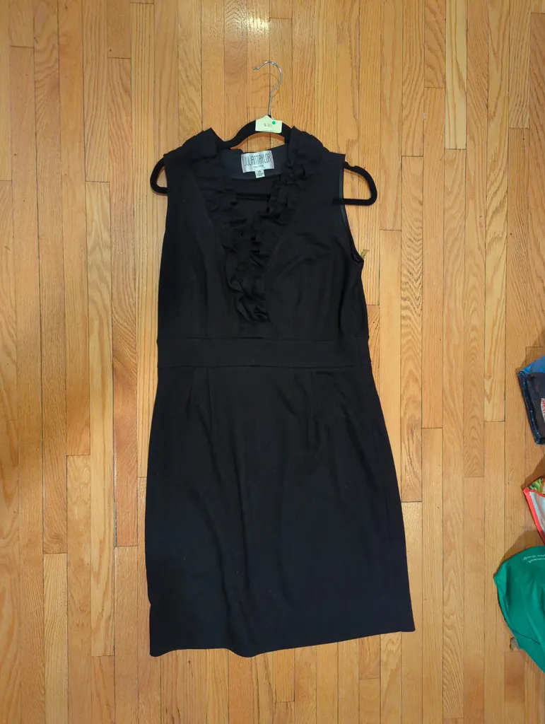 Vintage Julian Taylor Black Dress photo 1