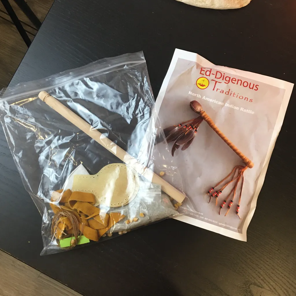 Indigenous rattle diy photo 1