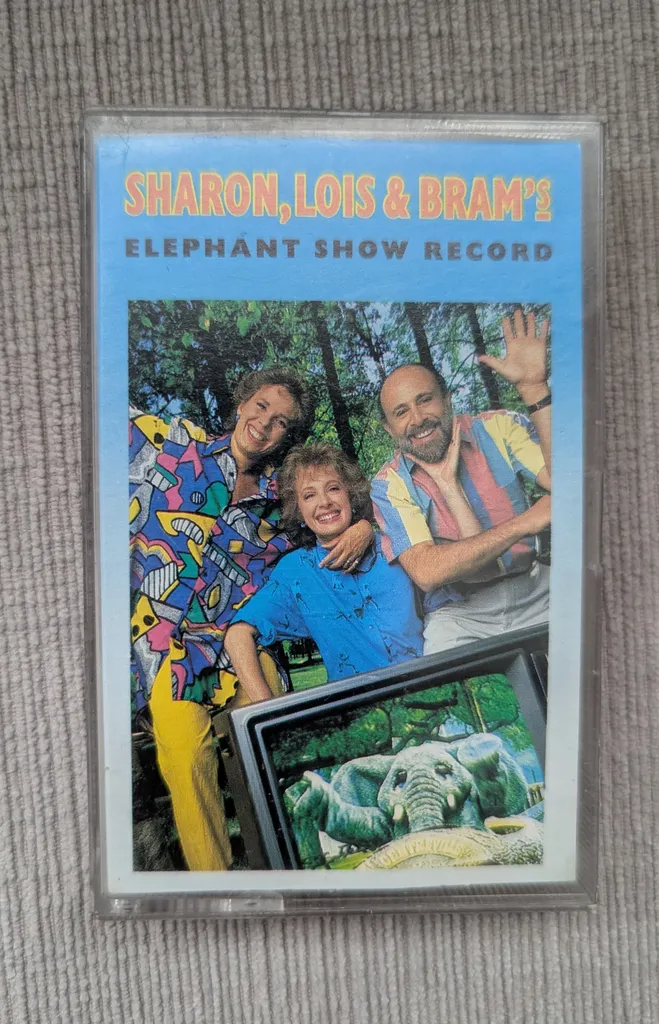 Sharon, Lois & Bram's Elephant Show Record Cassette Tape photo 1