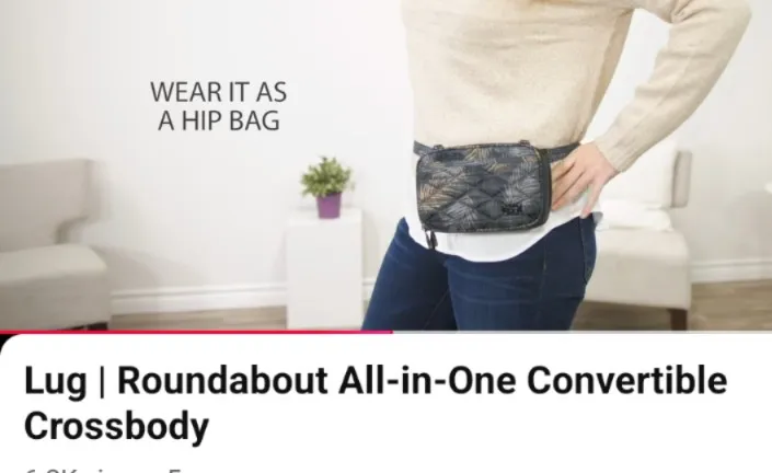 LUG roundabout crossbody convertible bag photo 1