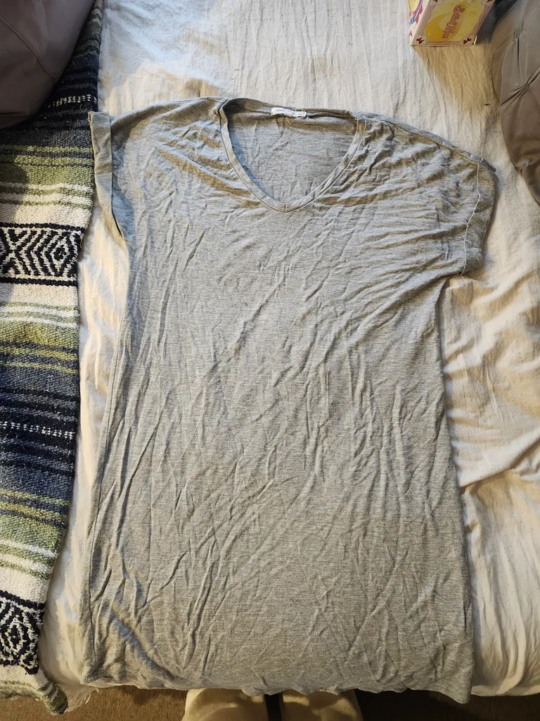 T-shirt Grey Dress - Size Xs photo 1