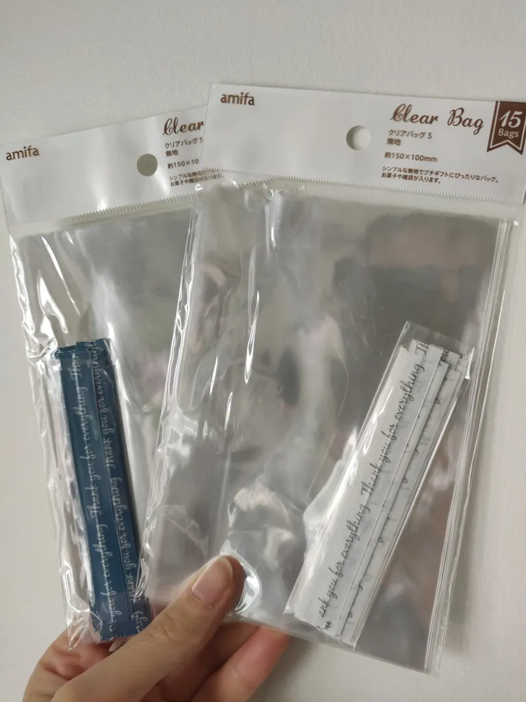 Clear Gift Bags with Twist Ties  photo 1