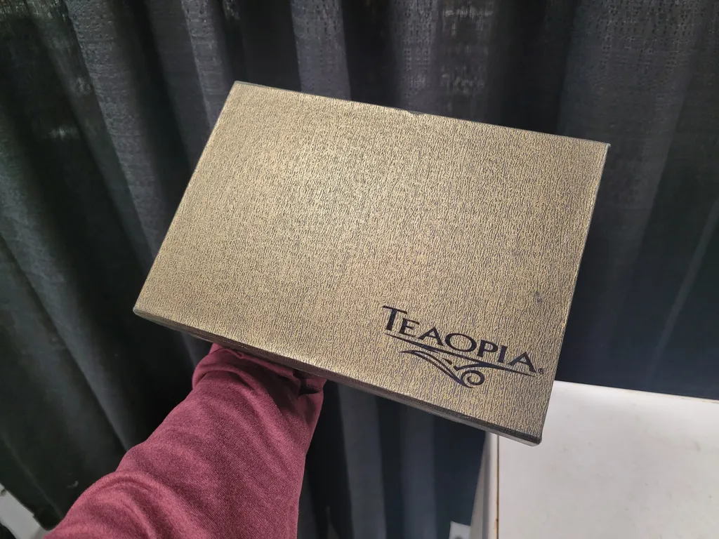 Infuser set ceramic mug in gift box photo 1