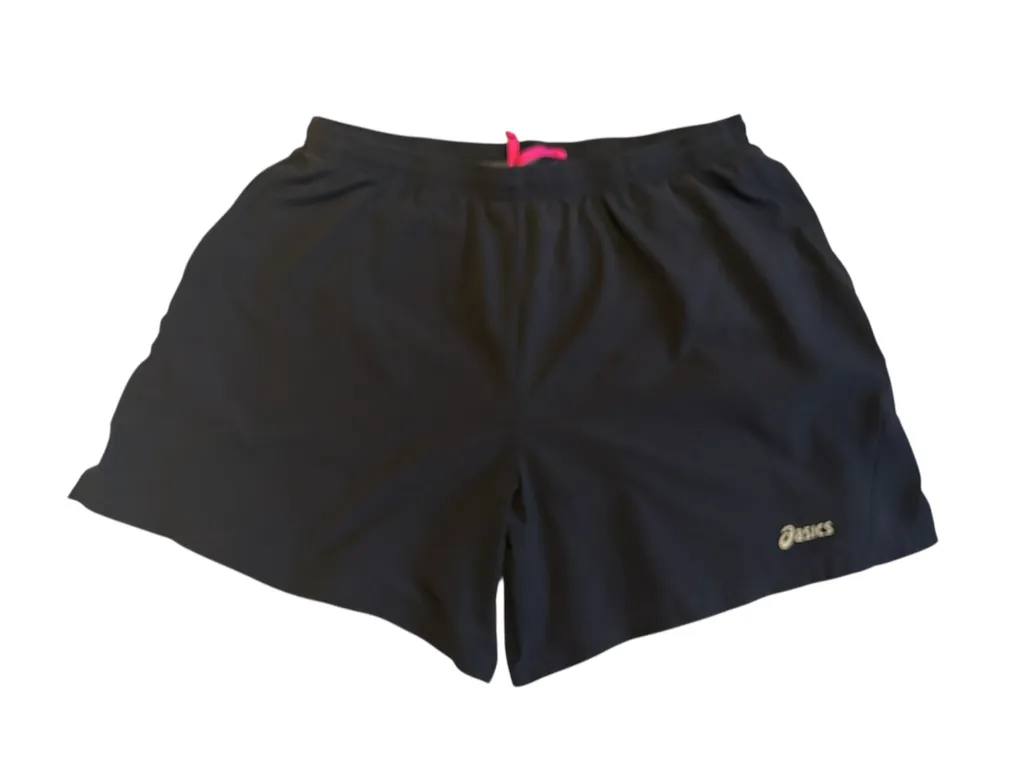 Asics Black Running Shorts - Size L photo 1