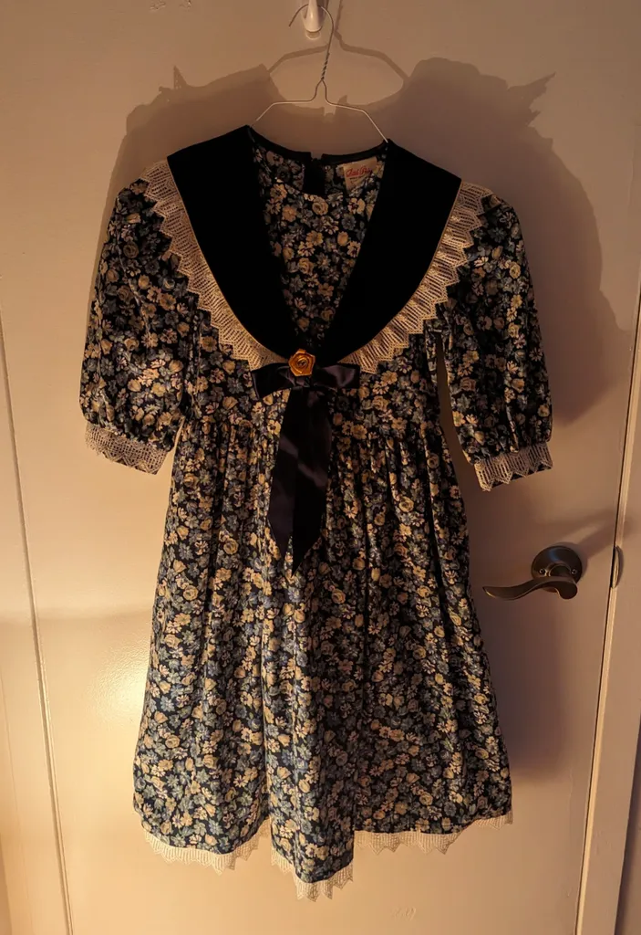 Little Princess Floral Dress - Youth Size 8 photo 1