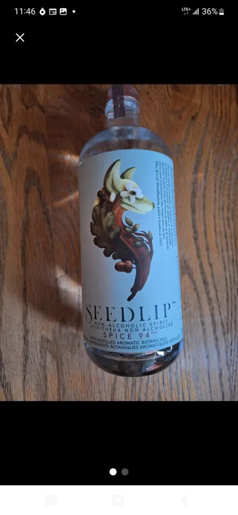 New Sealed 700 ml Seedlip Spice 94 Non-alcoholic Spirits photo 1