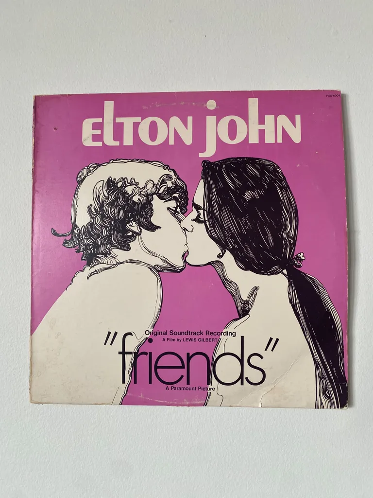 Vinyl of Elton John’s “Friends”  photo 1