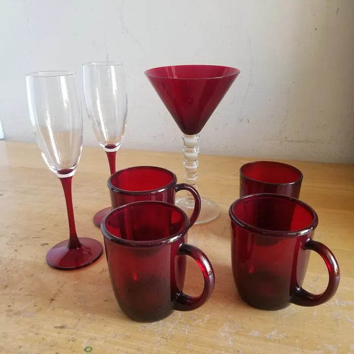 Glassware Ruby Red photo 1