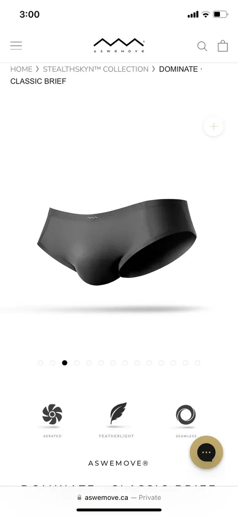 New as we move mens xl brief photo 1