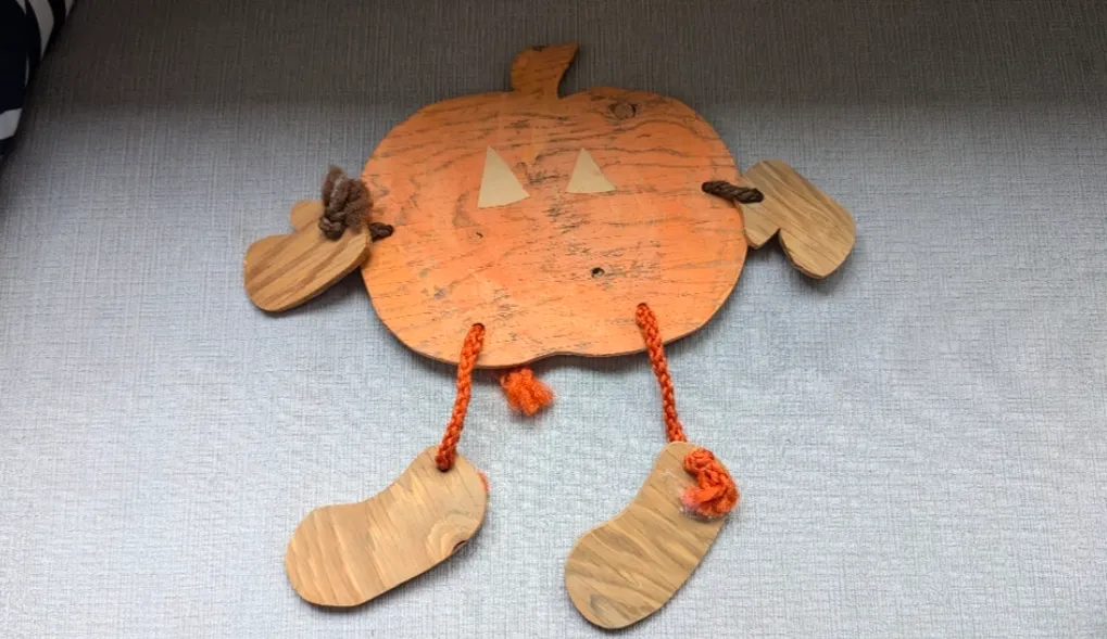 Wooden Pumpkin Decoration photo 1