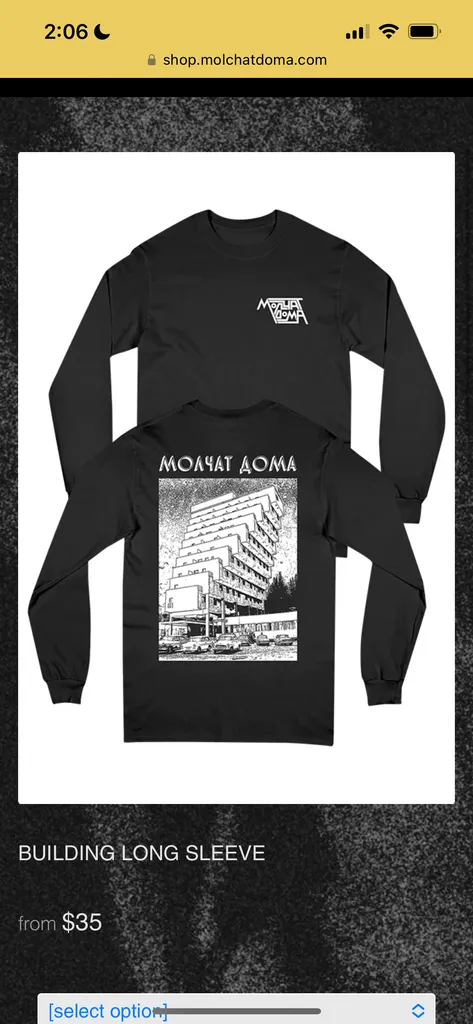 Molchat Doma long sleeve  photo 1