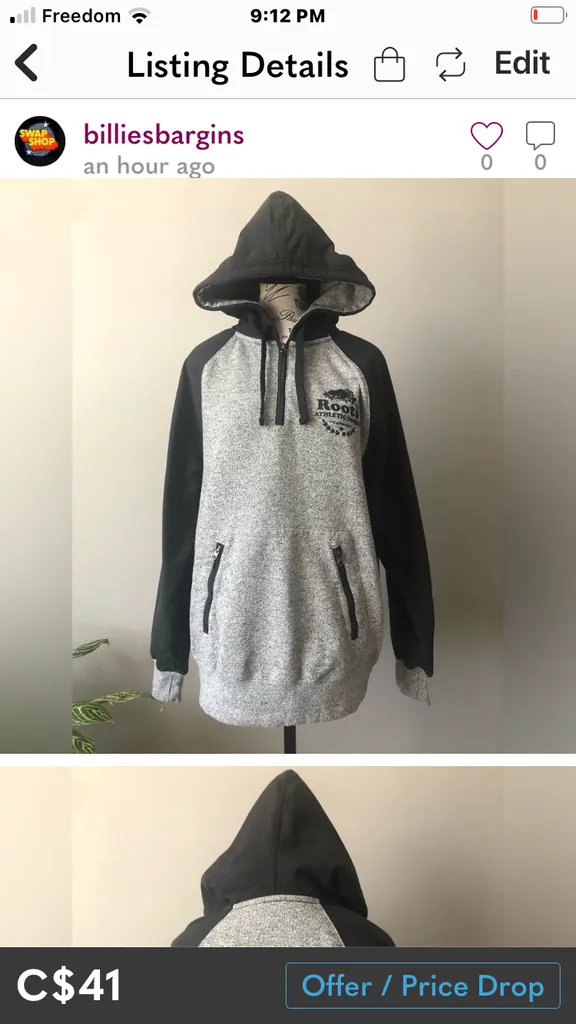 Roots/ Unisex Hoodie.  photo 1