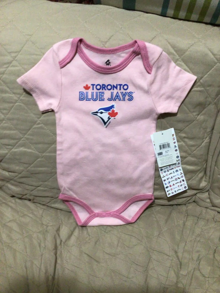 Blue jays baby onesie photo 1