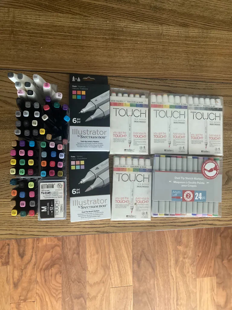 Huge Fine Art Marker Set photo 1