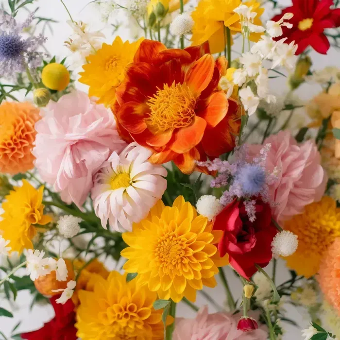 Fresh cut flowers from your garden photo 1