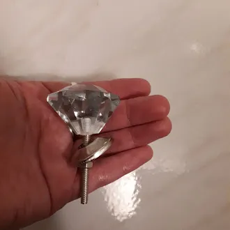 Glass Drawer Pull photo 1