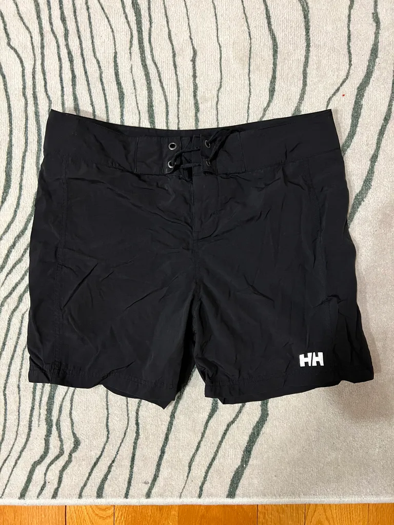 NWOT Mens Helly Hansen Swimsuit in Black, 32” photo 1