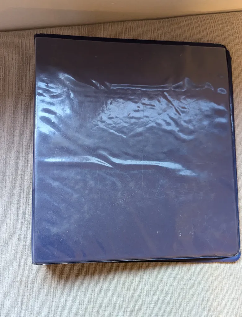 Blue 3-Ring Binder photo 1