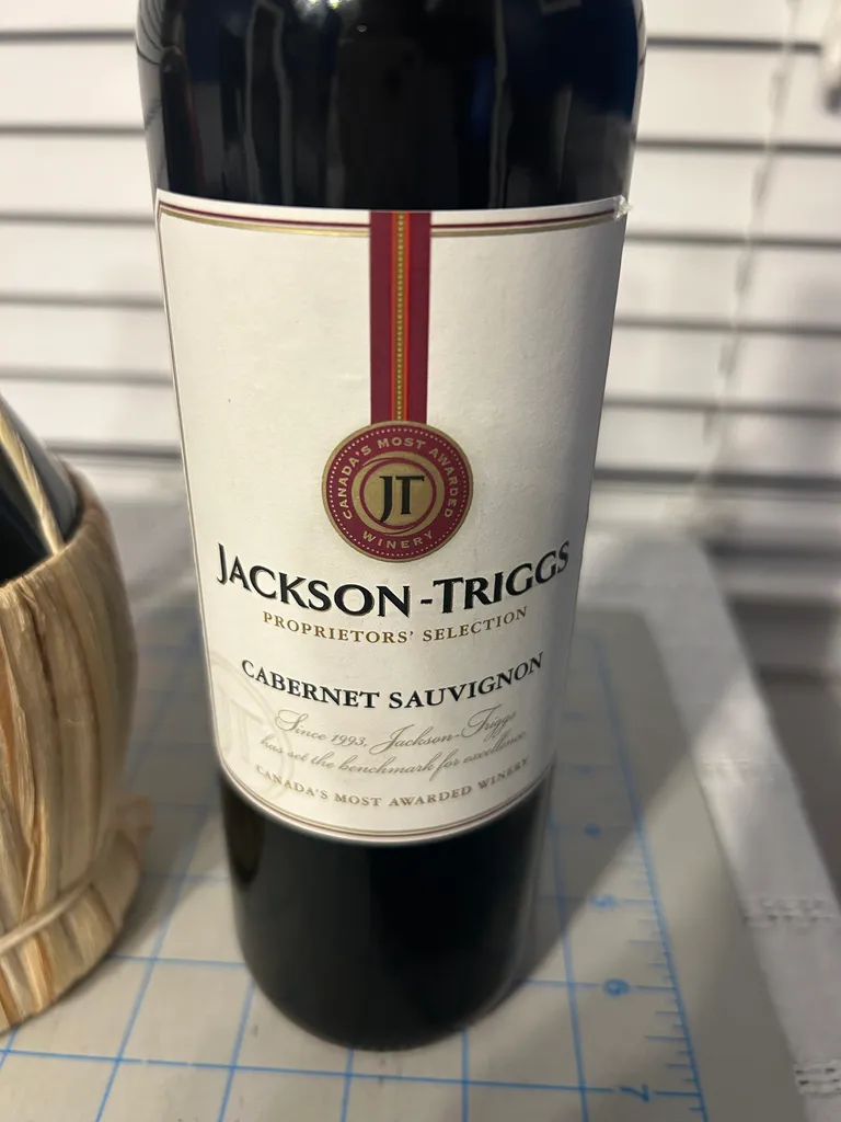 Unopened Jackson Triggs Wine - pending photo 1