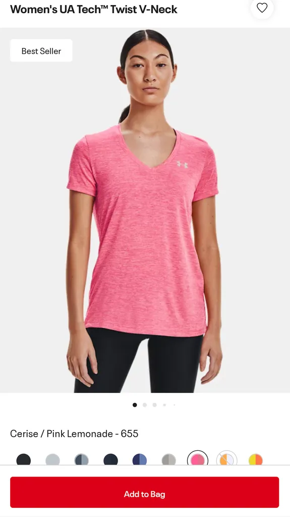 Under Armour Heatgear Tshirt photo 1