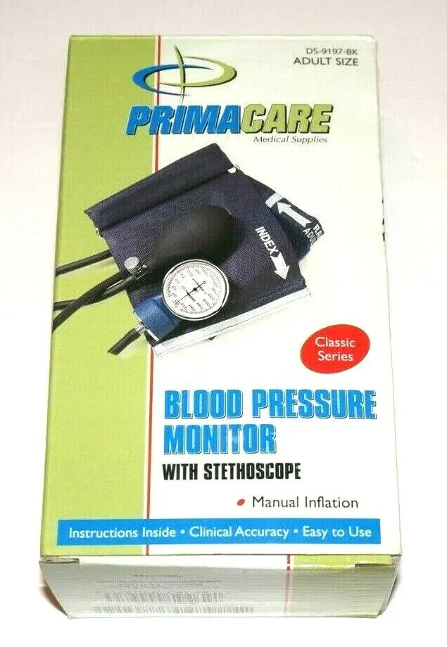 Manual Blood Pressure Monitor and Stethoscope  photo 1
