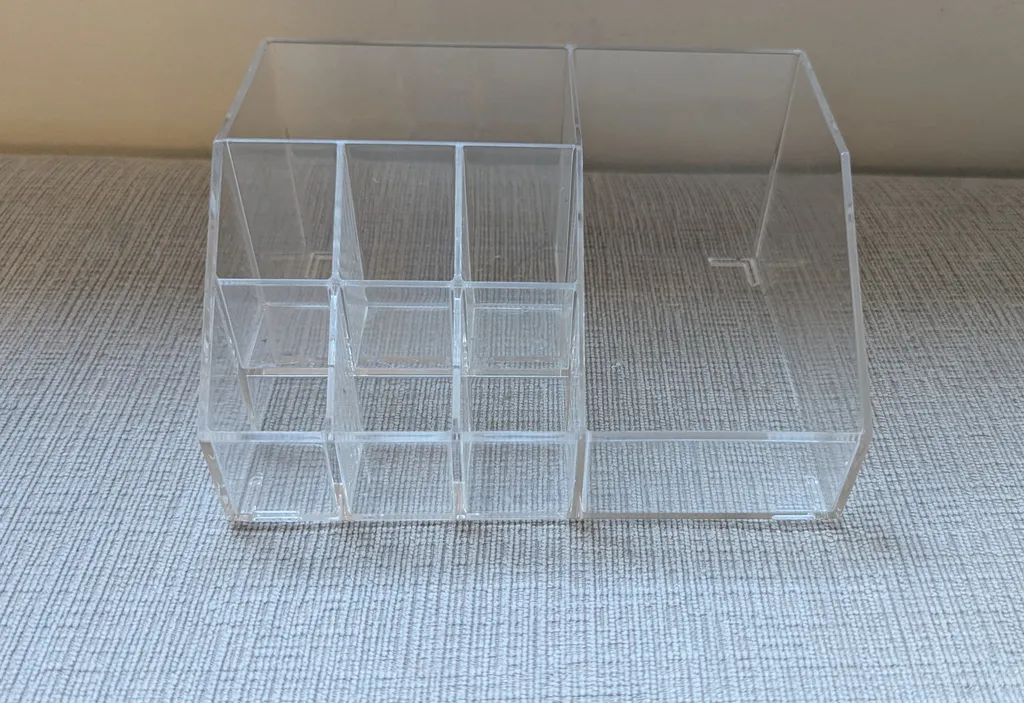 Brand New Clear Acrylic Makeup Organiser photo 1