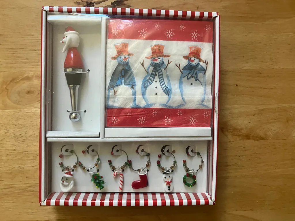 Christmas wine accessories  photo 1